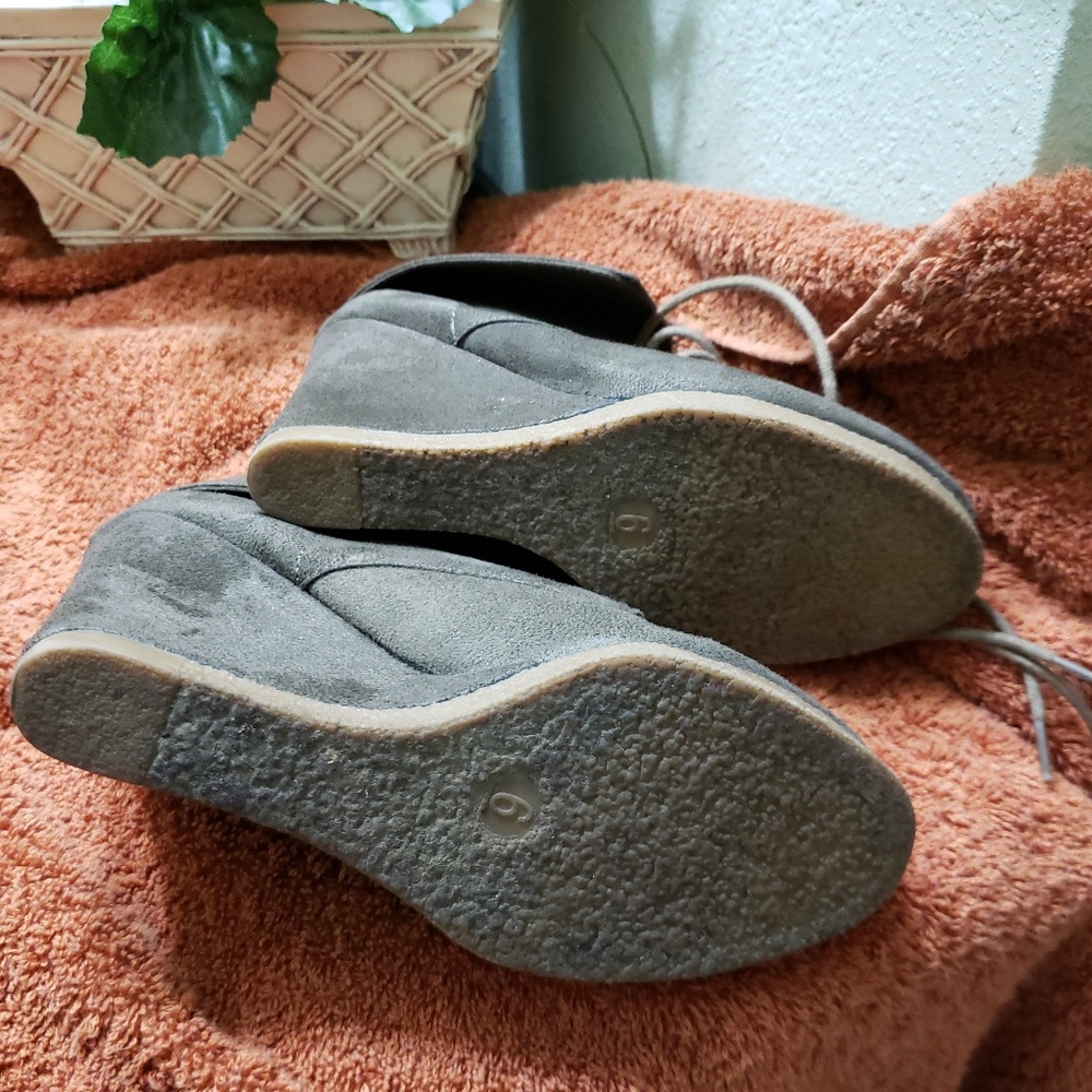 Suede wedges - Picture 4 of 4